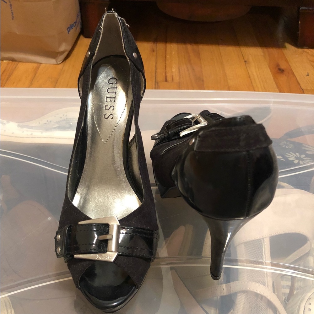 Black heels